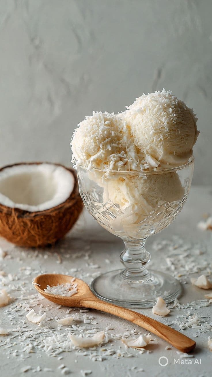 Glace coco