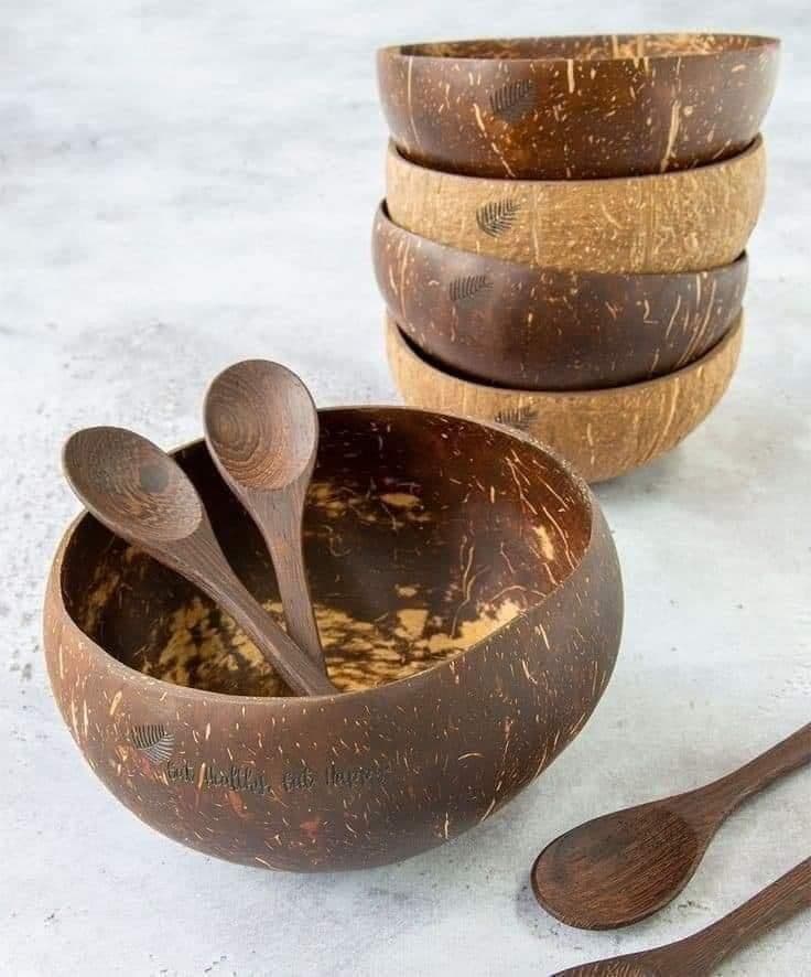 Bois artisanaux en bois de coco